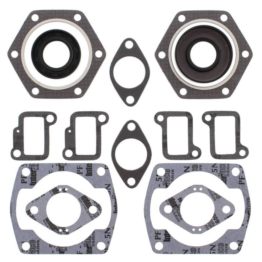 Vertex Pistons 711017X Vertex Gaskets  Jlo-cuyuna LR760 Large Twin FC/2 Complete Gasket Kit w/ Oil Seals