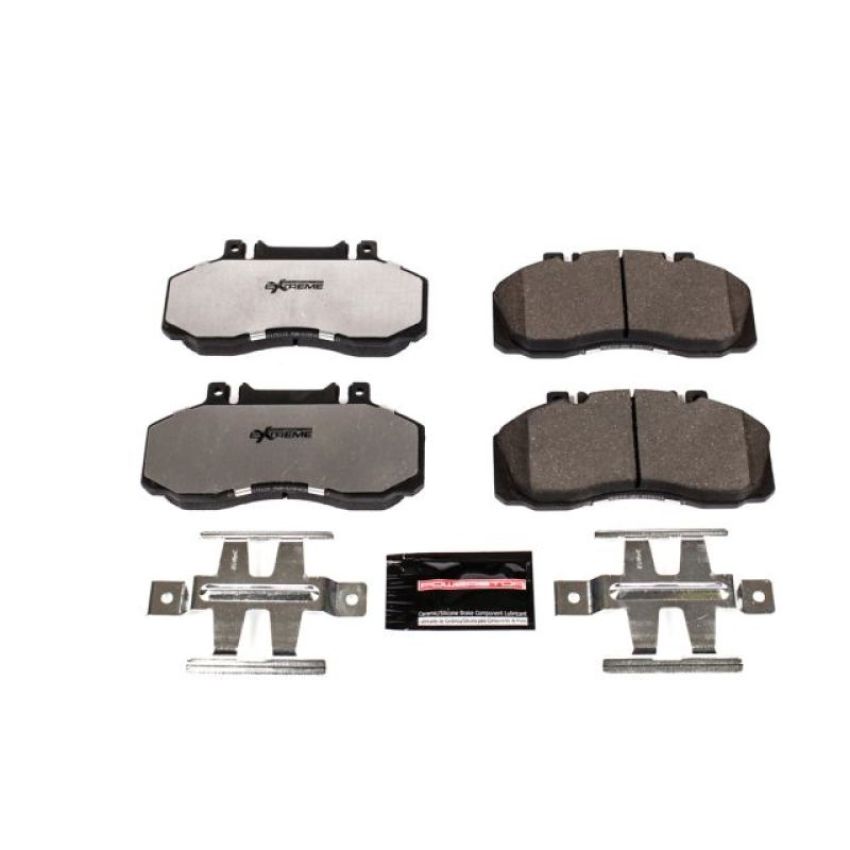PowerStop Z36-1062 PowerStop - Z36 Truck and SUV Carbon-Fiber Ceramic Brake Pads with Hardware Kit
