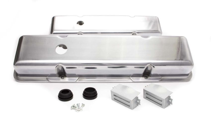 RACING POWER CO-PACKAGED RPCR6131-2 SBC Alum Short V/C Plain Polished
