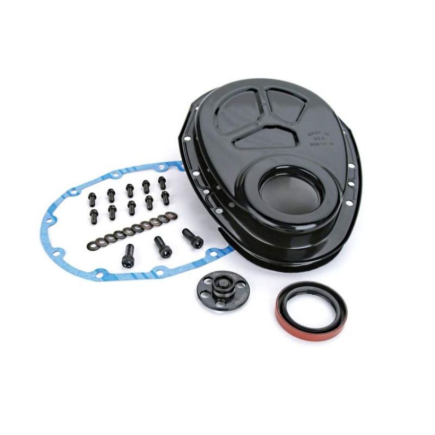 COMP CAMS COM208 SBC Timing Cover w/ Welded Thrust Plate