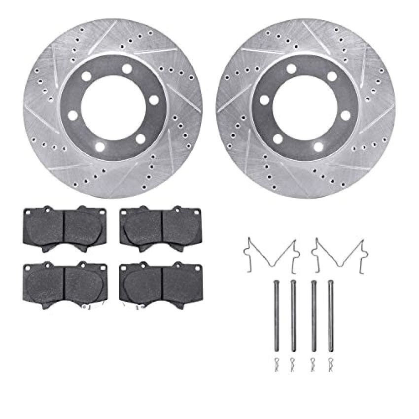 Dynamic Friction 7212-76002 Rotor Kit
