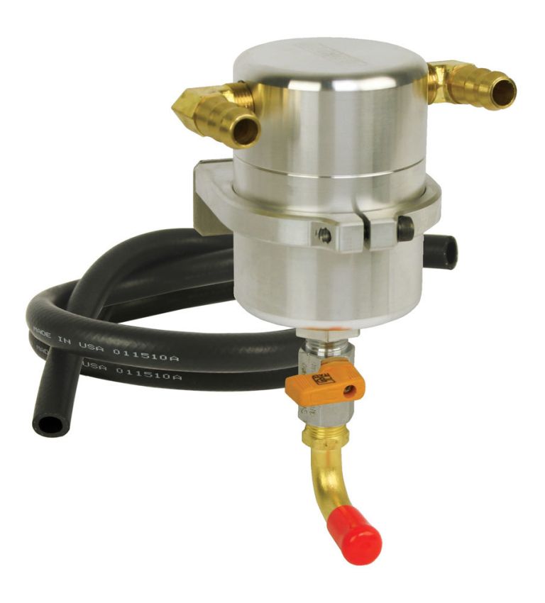 MOROSO MOR85487 Air/Oil Separator - 2010-Up Camaro SS