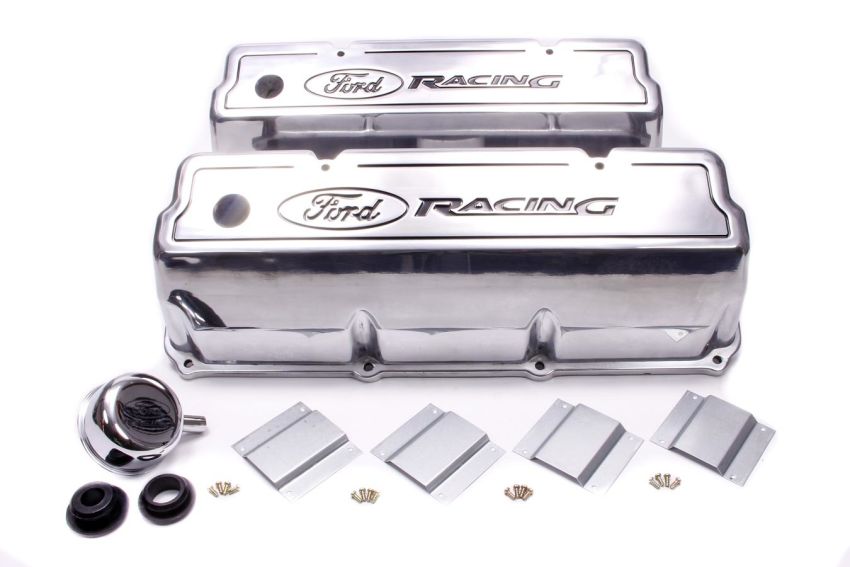 Ford Racing M-6582-Z351 Polished Aluminum Valve Cover