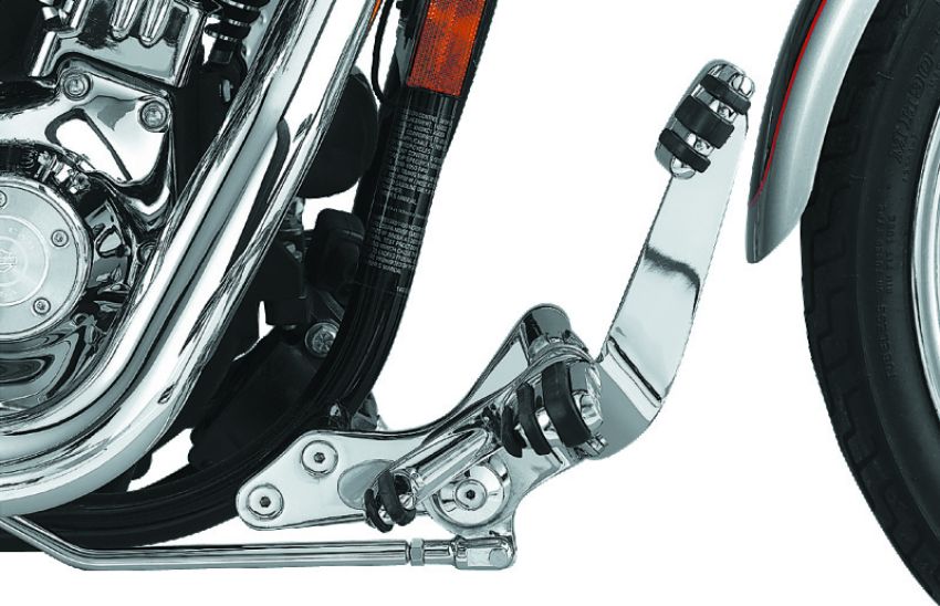 Kuryakyn 9064 Extended Forward Controls 91-17 FXD Models Chrome