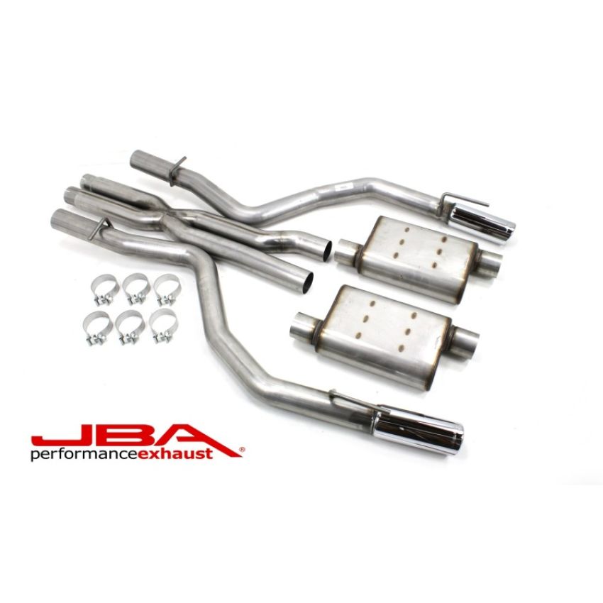 JBA 40-1669 15-20 Dodge Charger SRT8 & Hellcat 6.2/6.4L 409SS Dual Rear Exit Cat-Back Exhaust