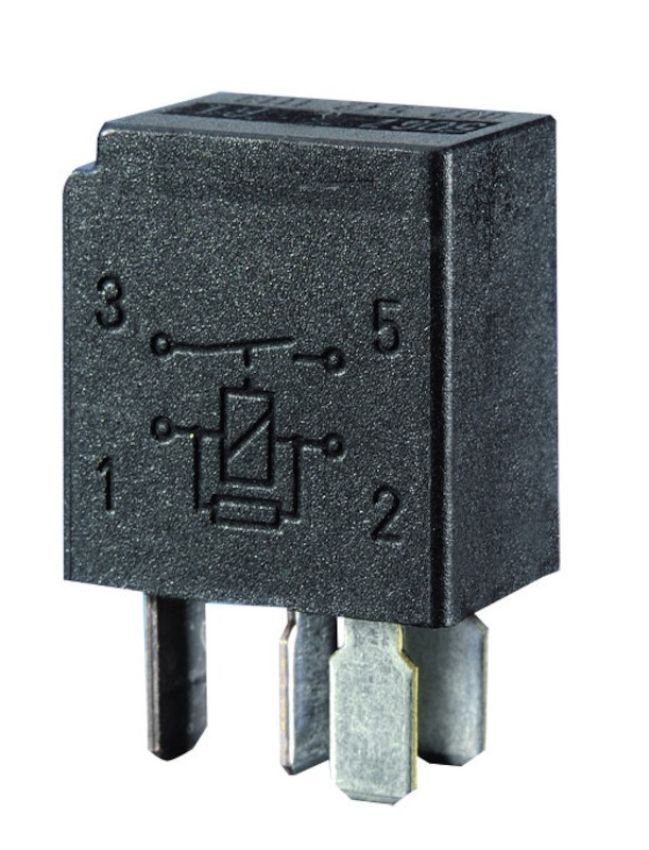 Hella 933766111 RELAY MICRO 12V 20A SPST RES