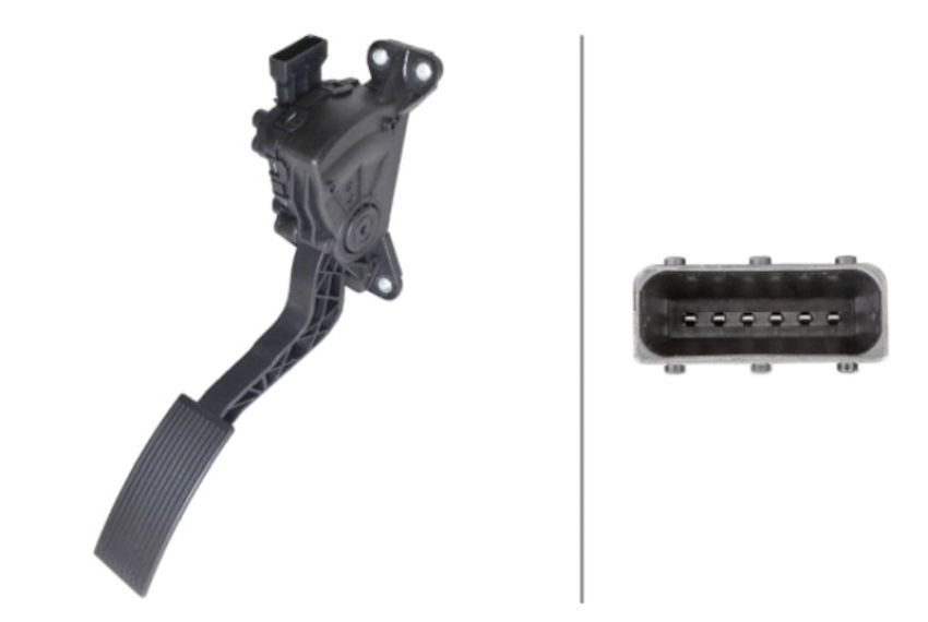 Hella 933901711 Accelerator Pedals