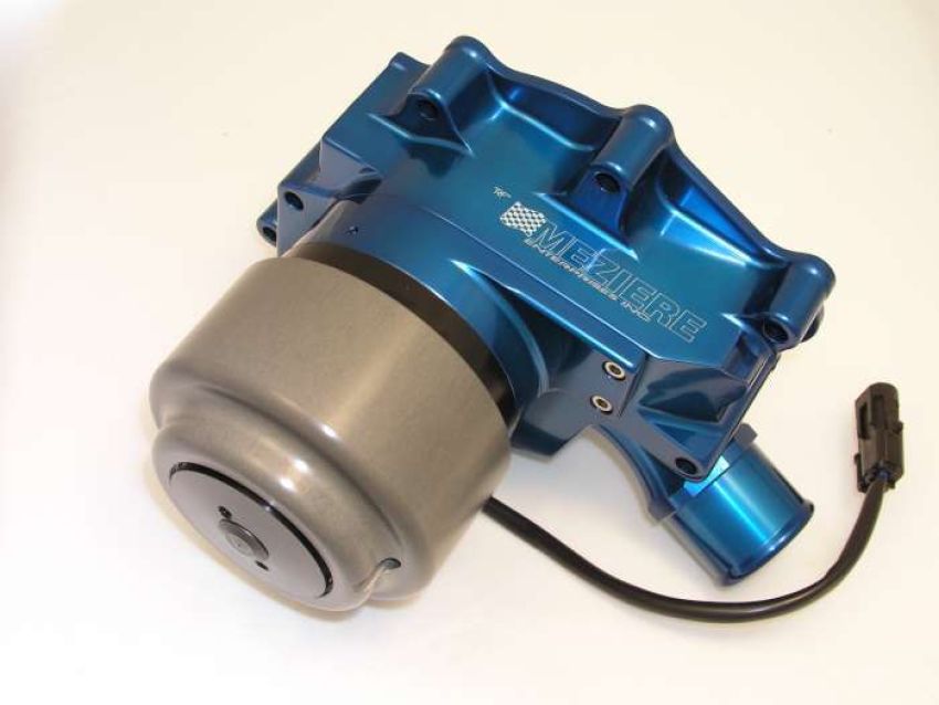 MEZIERE MEZWP312B SBF Hi-Flow Electric W/P w/Idler Assembly - Blue