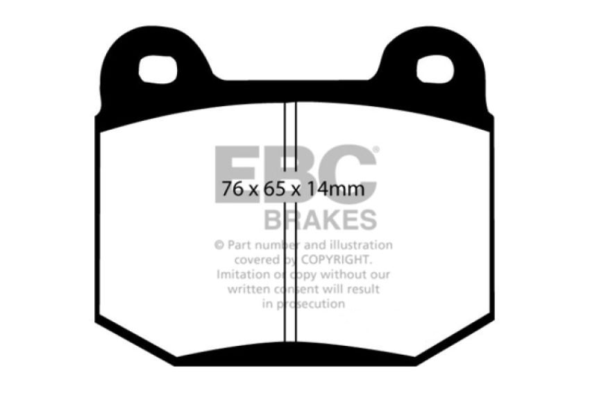 EBC Brakes DP31538C Redstuff Ceramic Low Dust Brake Pads