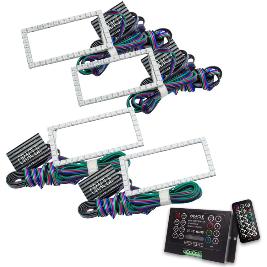 Oracle Lighting 3957-333 ColorSHIFT(tm) Projector Headlight Halo Kit, ColorSHIFT(tm) 2.0