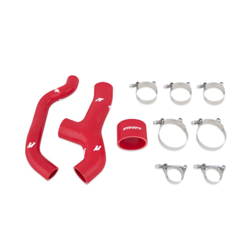Mishimoto MMHOSE-SUB-INT6RD 06-07 Subaru WRX Red Silicone Intercooler Hoses