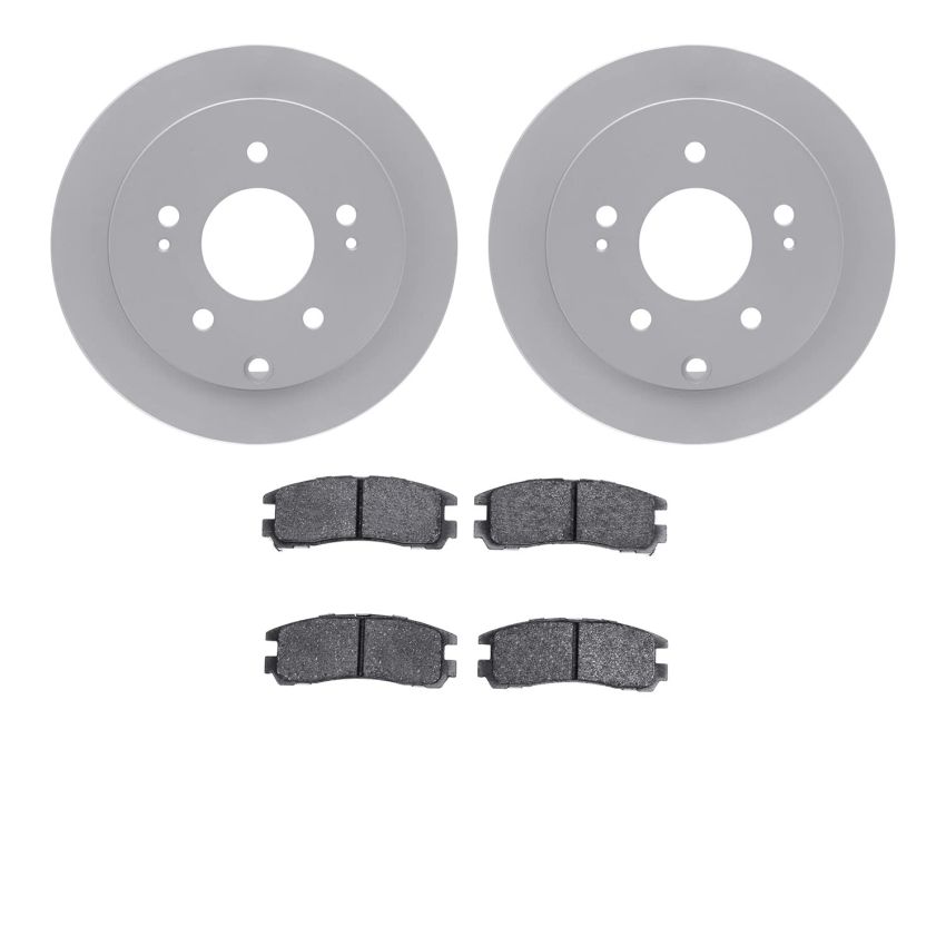 Dynamic Friction 4502-72057 Rotor Kit