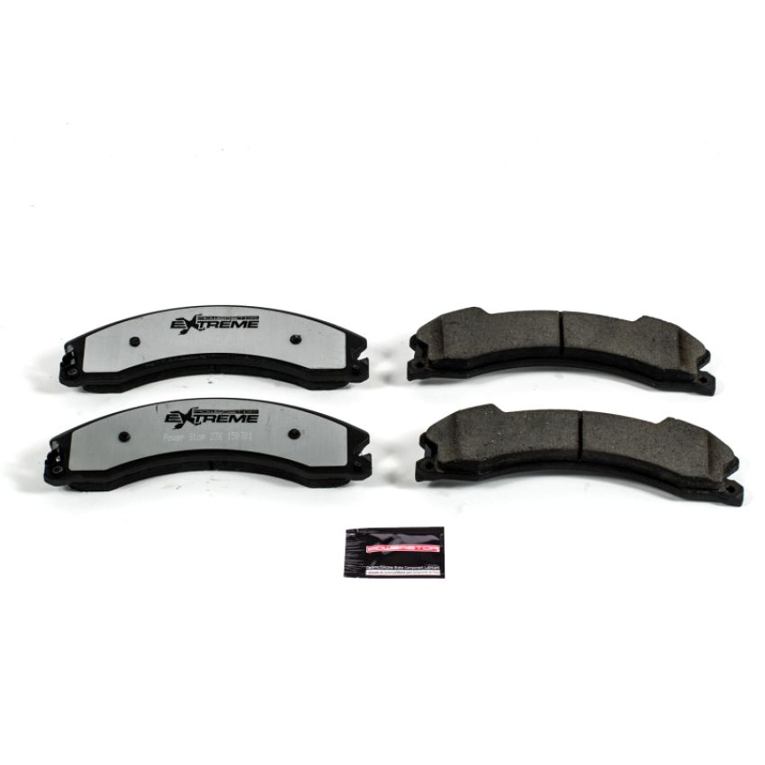 PowerStop Z36-1565A PowerStop - Z36 Truck and SUV Carbon-Fiber Ceramic Brake Pads with Hardware Kit