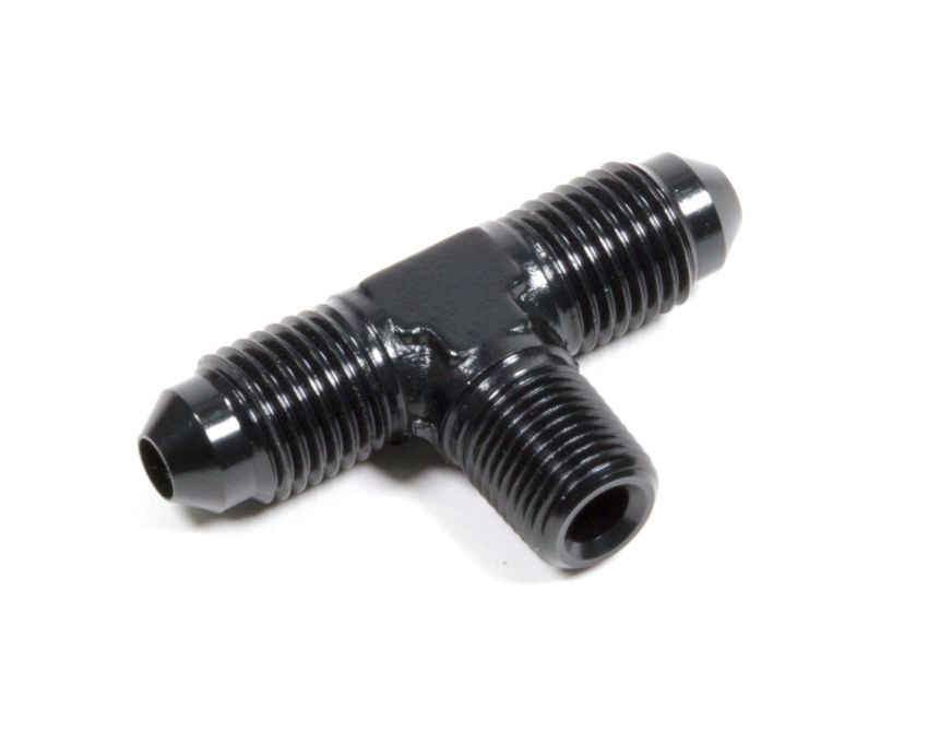 AEROQUIP AERFCM5121 Alum #4 Male Branch Tee Black