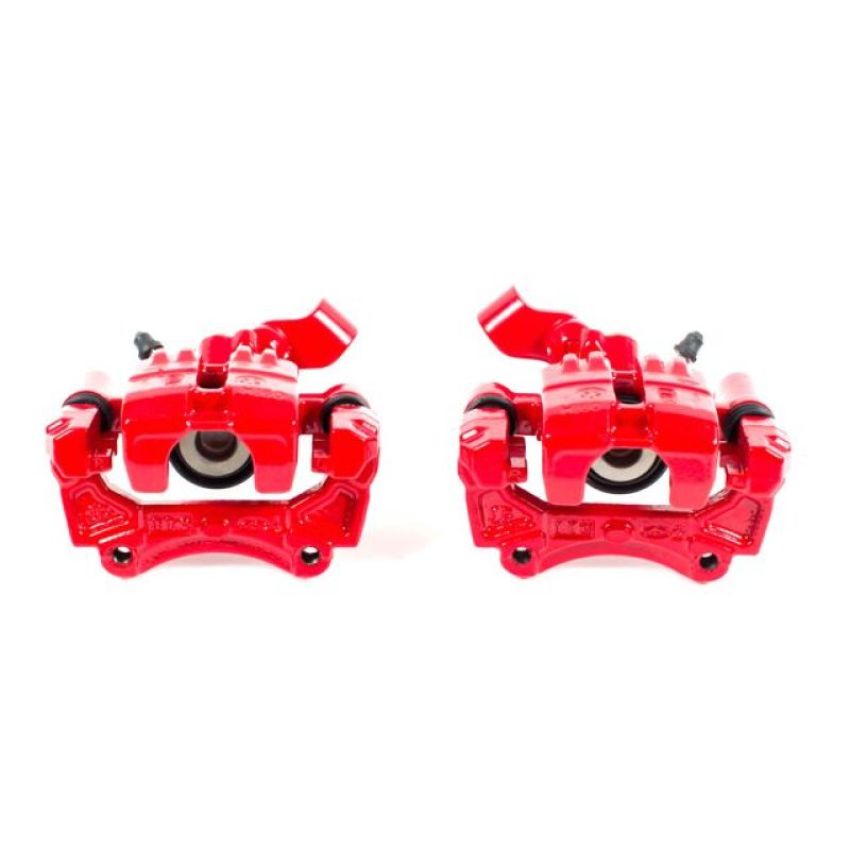 PowerStop S2738 Red Powder Coated Calipers