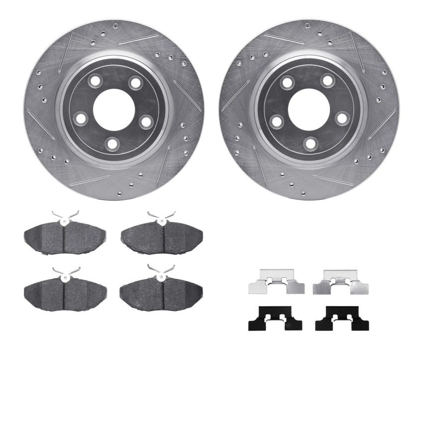 Dynamic Friction 7512-54382 Rotor Kit