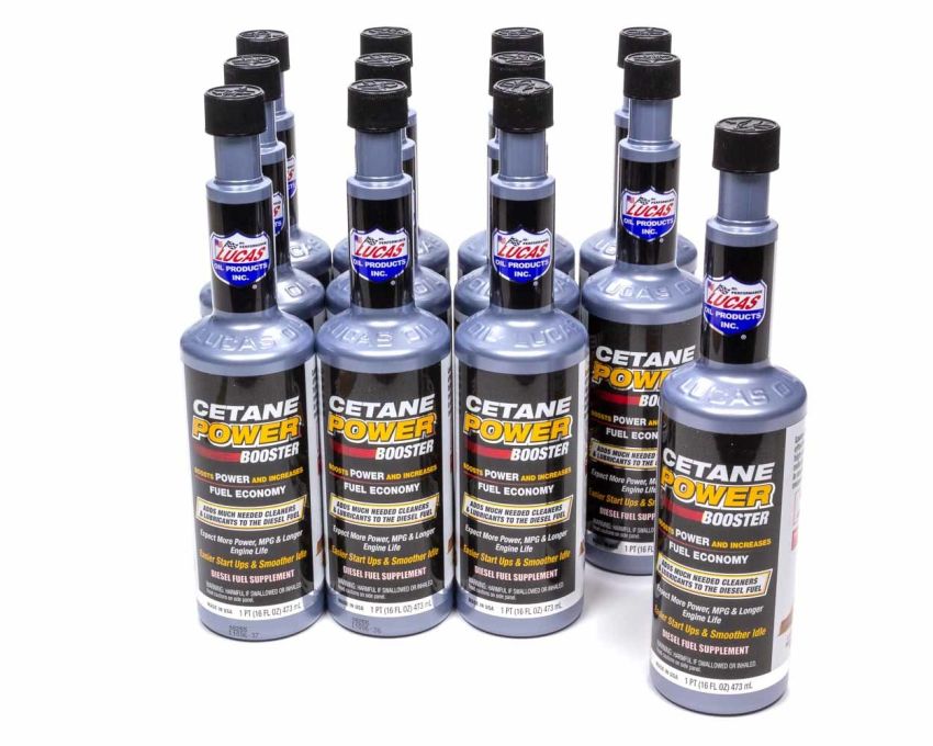 LUCAS OIL LUC11031-12 Cetane Power Booster Case 12 x 16 Oz.