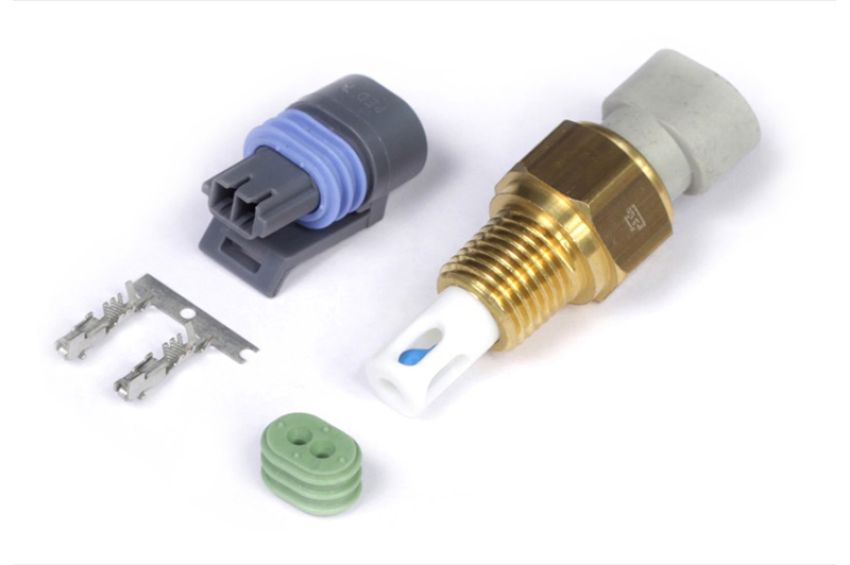 Haltech HT-010204 Nissan Z32 300ZX Air Temp Sensor 1/4 NPT Thread (Incl Delphi Plug & Pins)