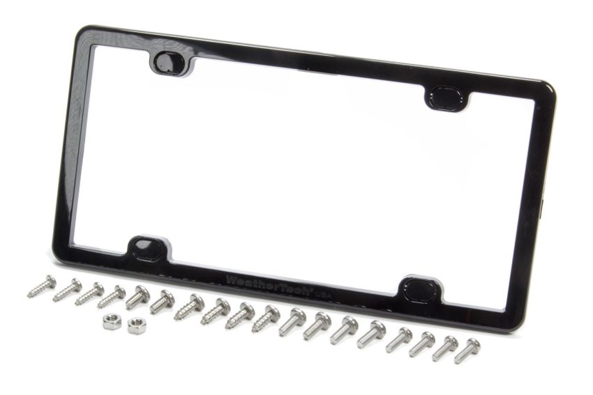 WEATHERTECH WEA61020 Plate Frame License Plate Frame Black