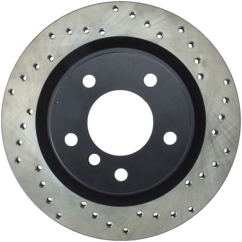 Stoptech 128.34107L Drilled Sport Brake Rotor