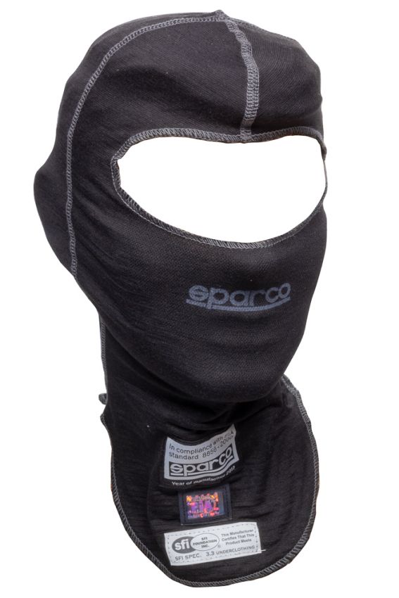 SPARCO SCO001494NR Head Sock Black