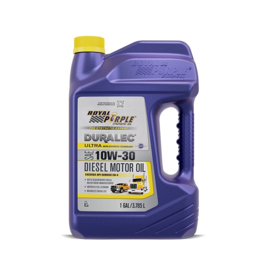 Royal Purple 80456 Duralec Ultra Diesel 10W-30 CK-4 Motor Oil - 1 Gallon