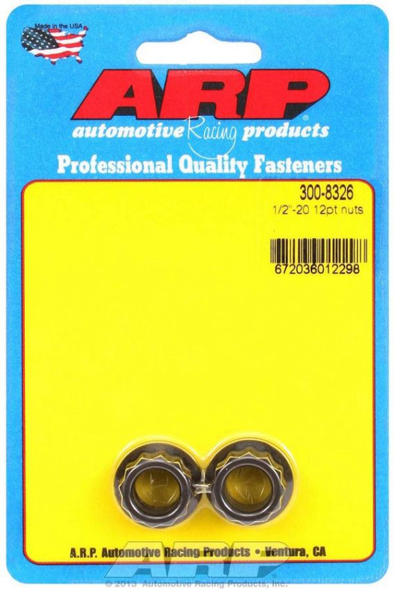 ARP ARP300-8326 1/2-20 12pt. Nut (2pk)