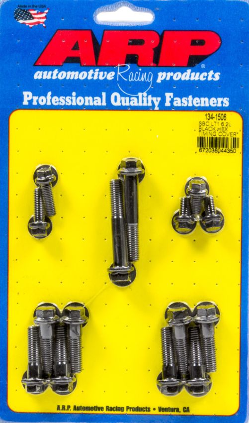 ARP ARP134-1506 Timing Cover Bolt Kit GM LT1 6.2L 6pt
