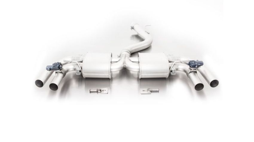 Remus 047015 1500 2015 Audi RS3 Sportback 2.5L Turbo Axle Back Exhaust (Front Section Pipe & Tail Pipes Req)