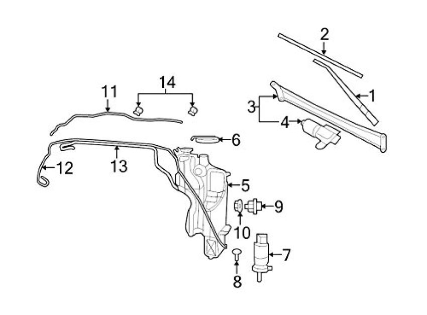 Mopar Grommet Washer Level