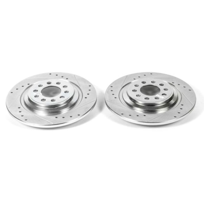 PowerStop AR83088XPR PowerStop Evolution Performance Drilled, Slotted & Plated Brake Rotor Pair