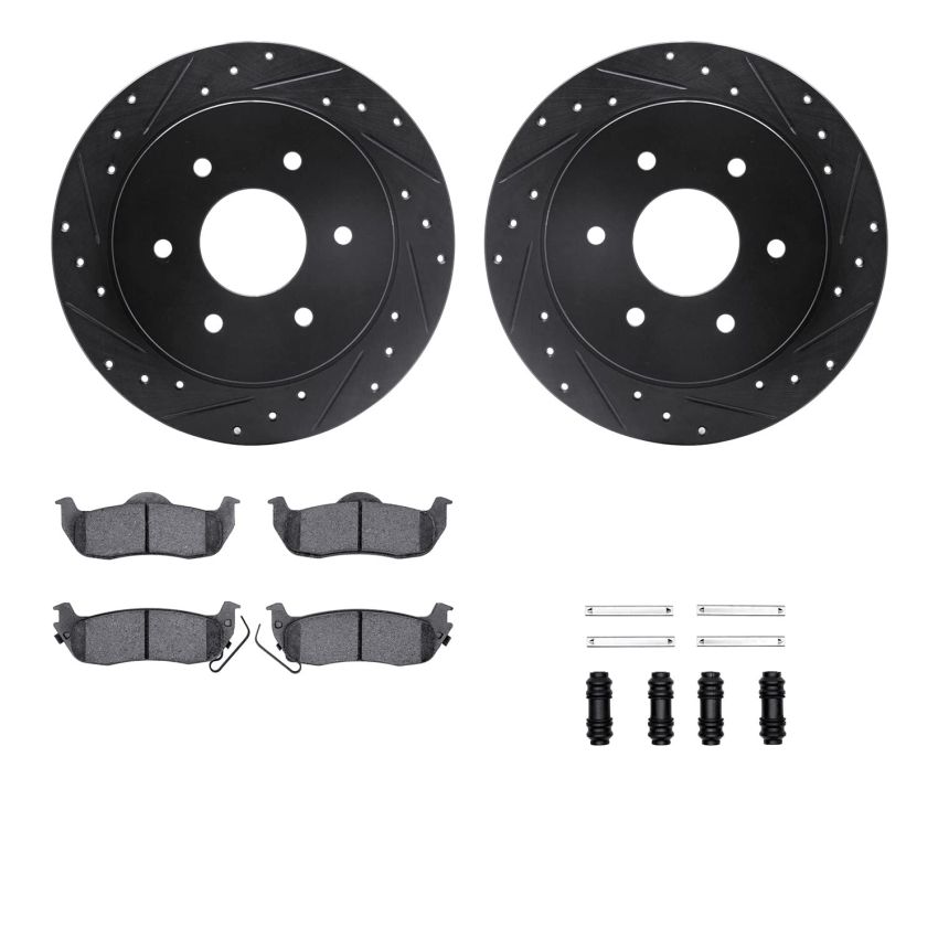 Dynamic Friction 8512-67106 Rotor Kit