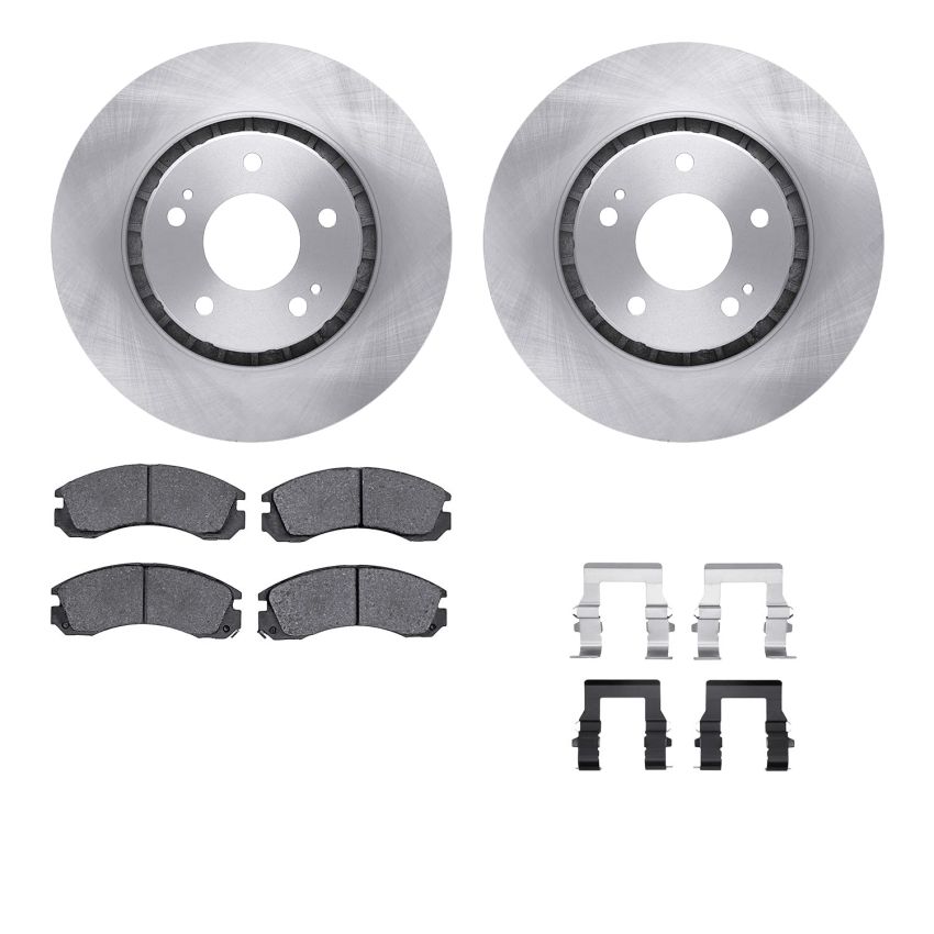 Dynamic Friction 6512-72257 Rotor Kit