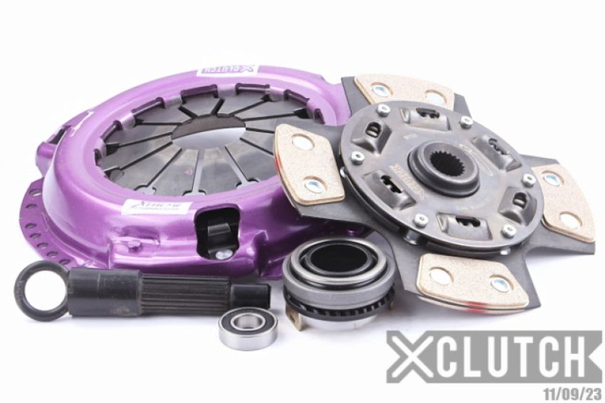 XCLUTCH XKHN20003-1B 88-91 Honda CRX Si 1.6L Stage 2 Sprung Ceramic Clutch Kit