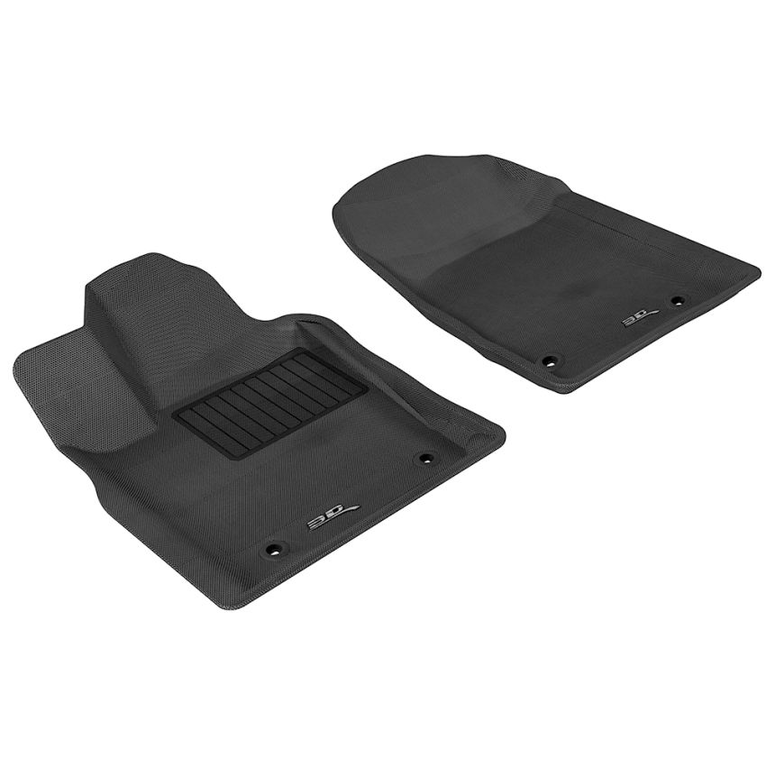3D MAXpider 2013-2020 Dodge/Jeep Grand Cherokee/Durango Kagu 1st Row Floormat - Black