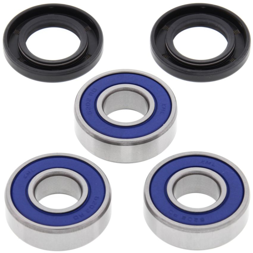 All Balls Racing 25-1033 98-00 Kawasaki KX80 Wheel Bearing Kit - Rear