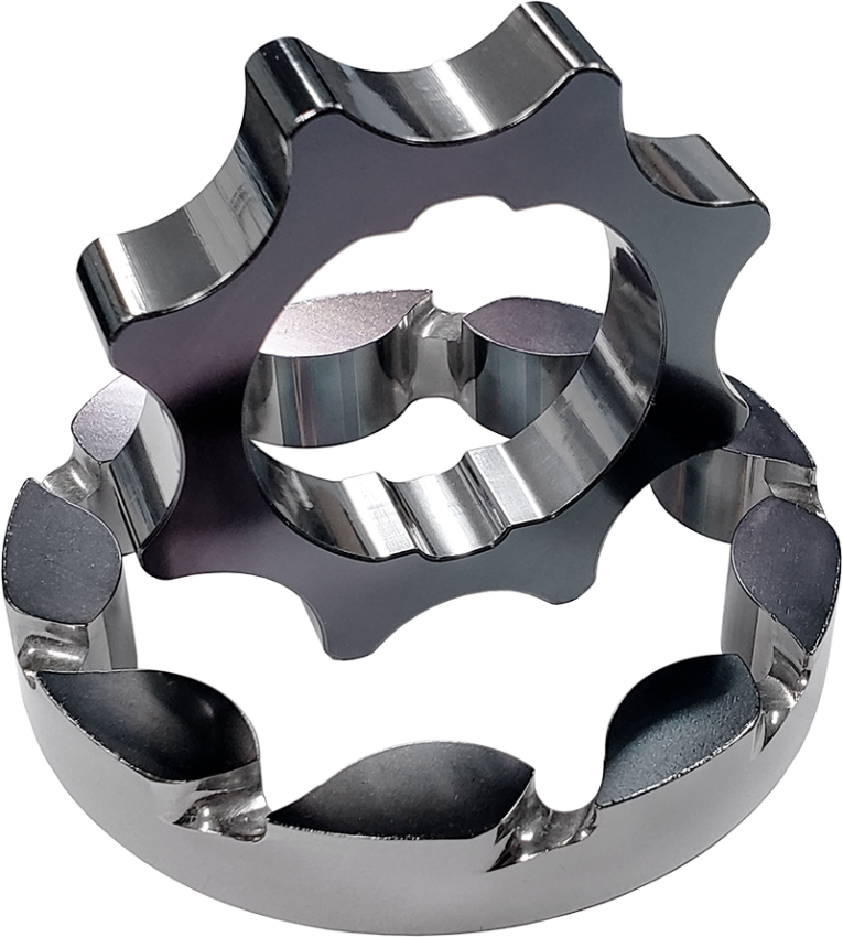 Boundary 2011+ Ford Coyote Mustang/GT350 V8 Billet Oil Pump Gear - Vane Ported MartenWear Treated