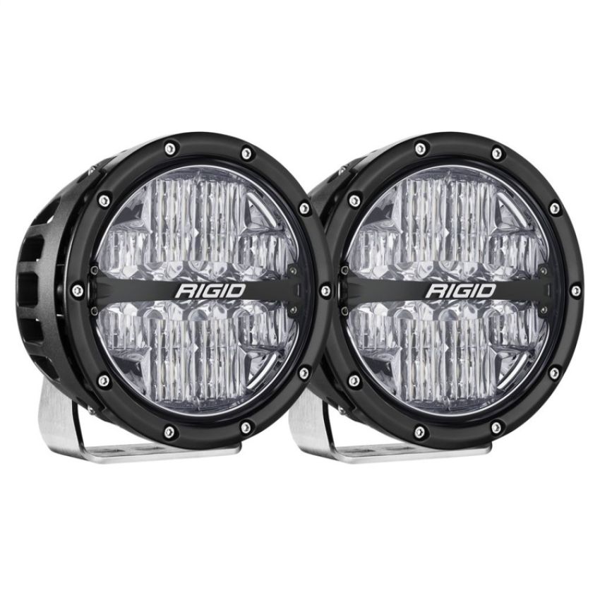 Rigid Industries 36411 360-Series 6in LED Off-Road Drive Beam - RGBW (Pair)