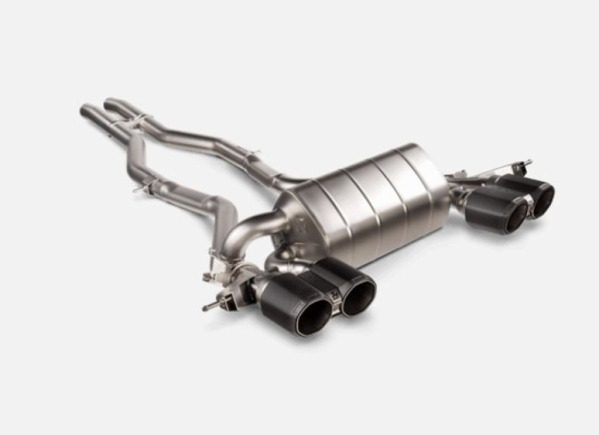 Akrapovic S-BM/TI/33H 2021+ BMW M3 (G80)/M4 (G82) Slip-On Line (Titanium) (Req. Tips)
