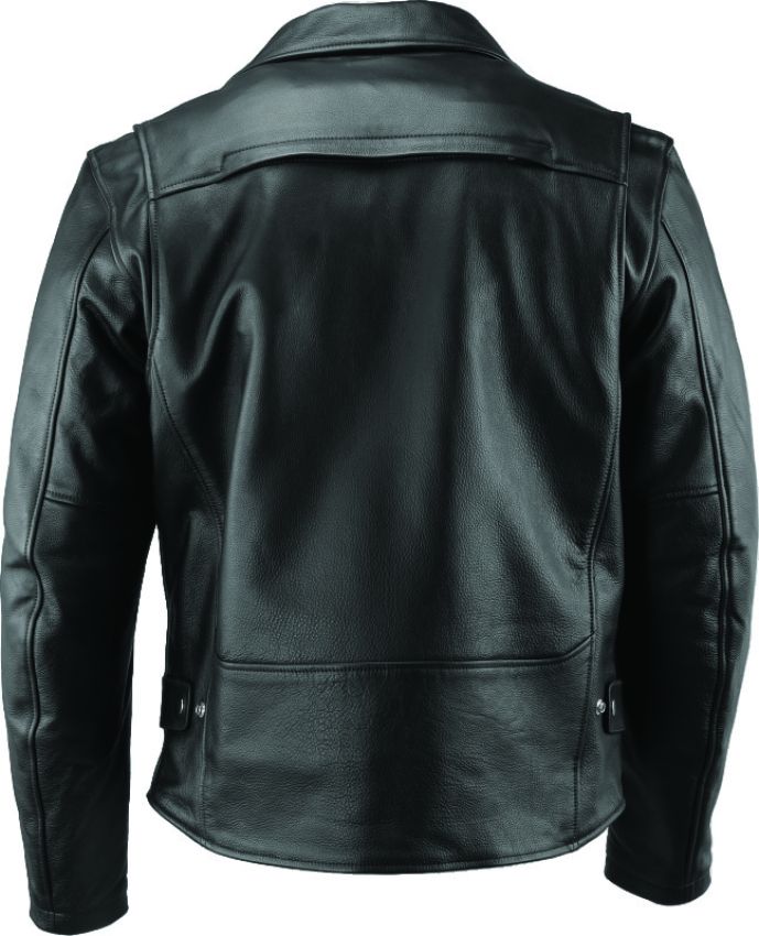 Kuryakyn 094369 Leather By River Road Ironclad Classic Leather Jacket Black - Small