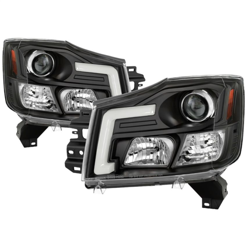 SPYDER 5085504 Projector Headlights - Version 2 - Black