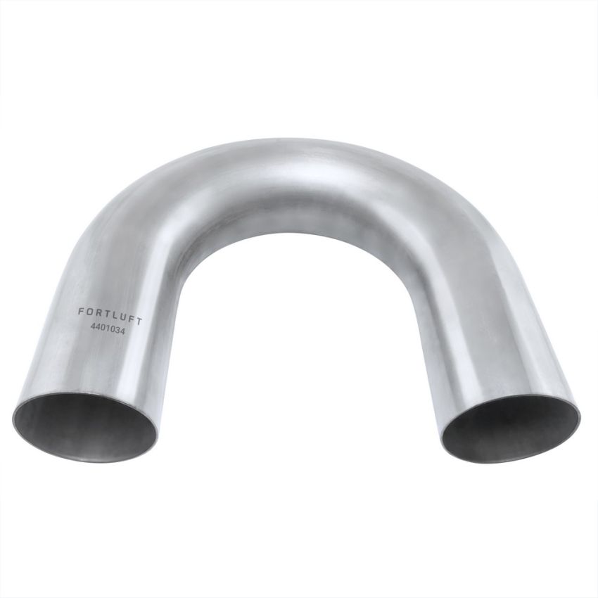 FORTLUFT 4401034 Exhaust Bend Pipe 180 Degree 3.00'' Stainless Steel