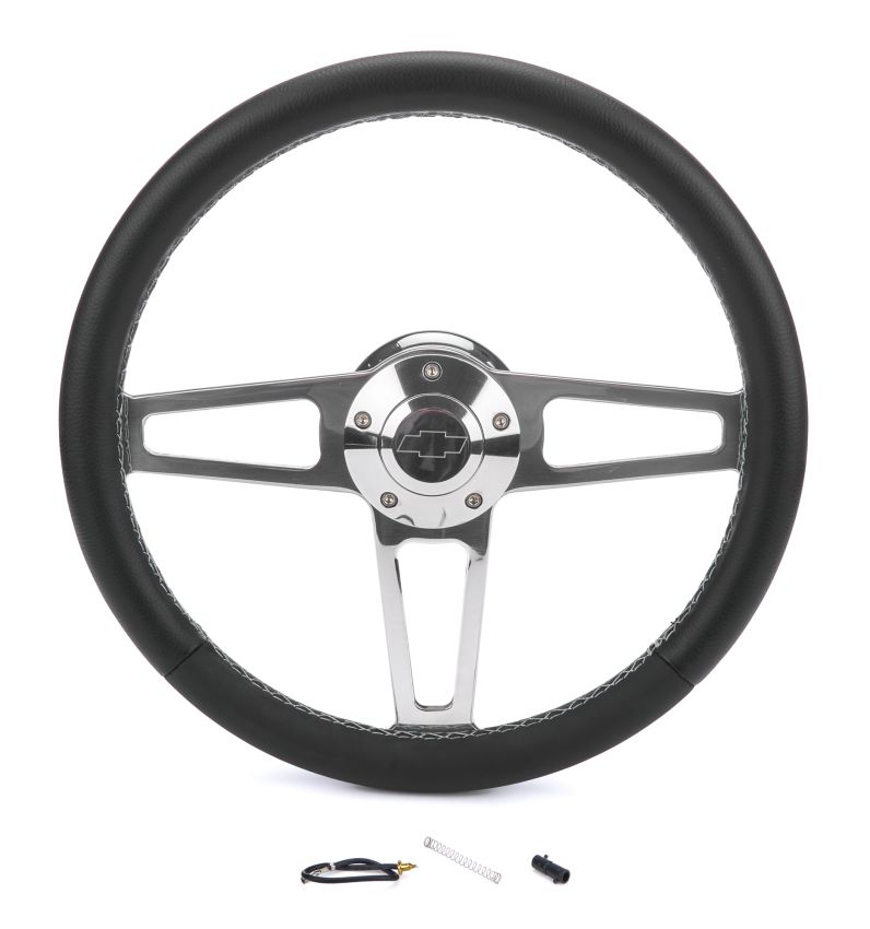 GRANT GRT1911 T Series Pol. Wheel Chev rolet Logo/Install Kit