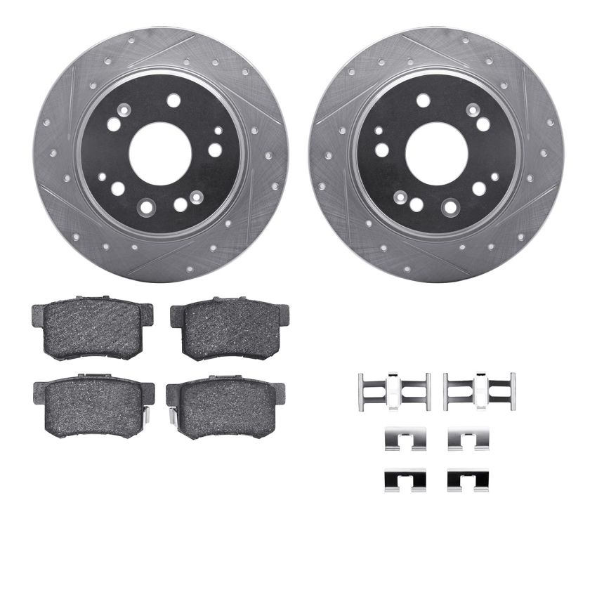 Dynamic Friction 7512-58018 Rotor Kit