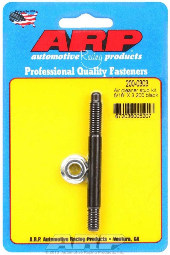 ARP ARP200-0303 Air Cleaner Stud Kit 5/16 x 3.200