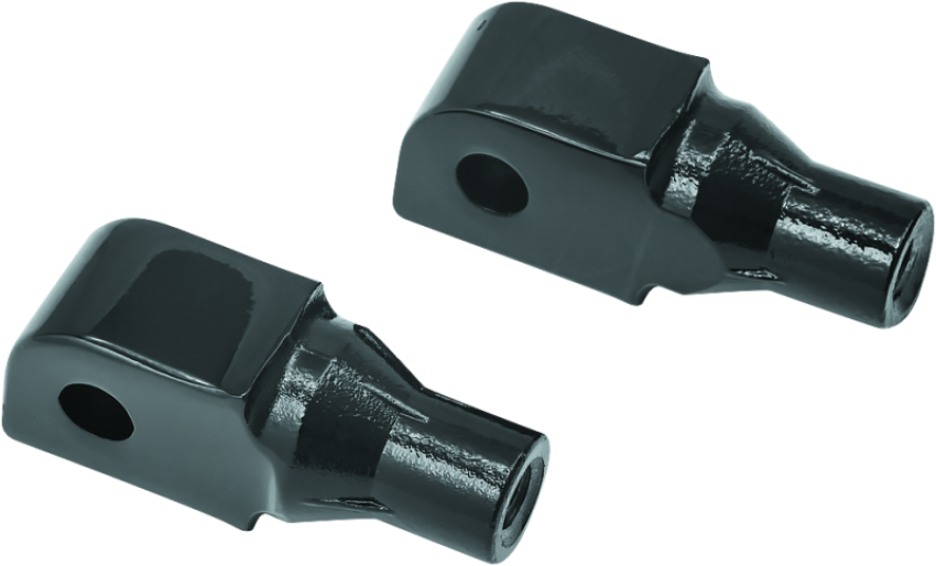 Kuryakyn 8866 Tapered Adapter Honda Gloss Black
