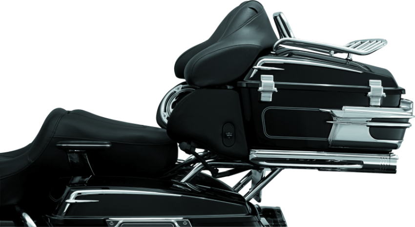 Kuryakyn 8973 Quick Adjust Relocator For Tour Pak 97-13 Touring Models Chrome