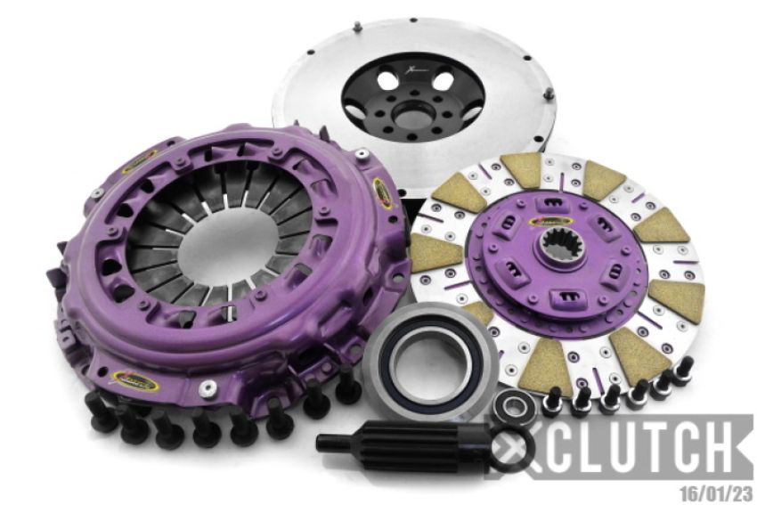 XCLUTCH XKTY25502-1C 93-95 Toyota Supra Twin Turbo 3.0L Stage 2 Cushioned Ceramic Clutch Kit