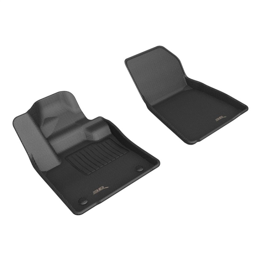 3D MAXpider L1VV04511509 2023+ Volvo C40 Recharge Kagu Floor Mat- Black R1