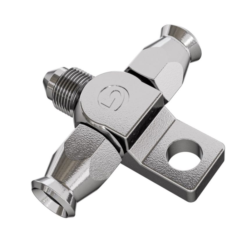 Goodridge P5132-03C T-Piece for AN3 Female Fittings